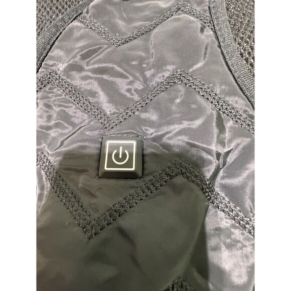 Gule Gule Unisex Heated Vest Adjustable Size Large w/ Zipper for Outdoors Black - Picture 6 of 13